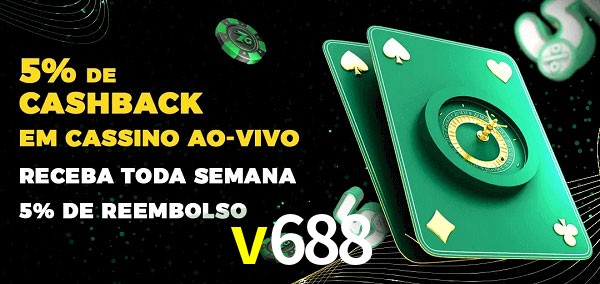Promoções do cassino ao Vivo v688